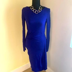 DVF mini dress I’m midnight Lila - size 4